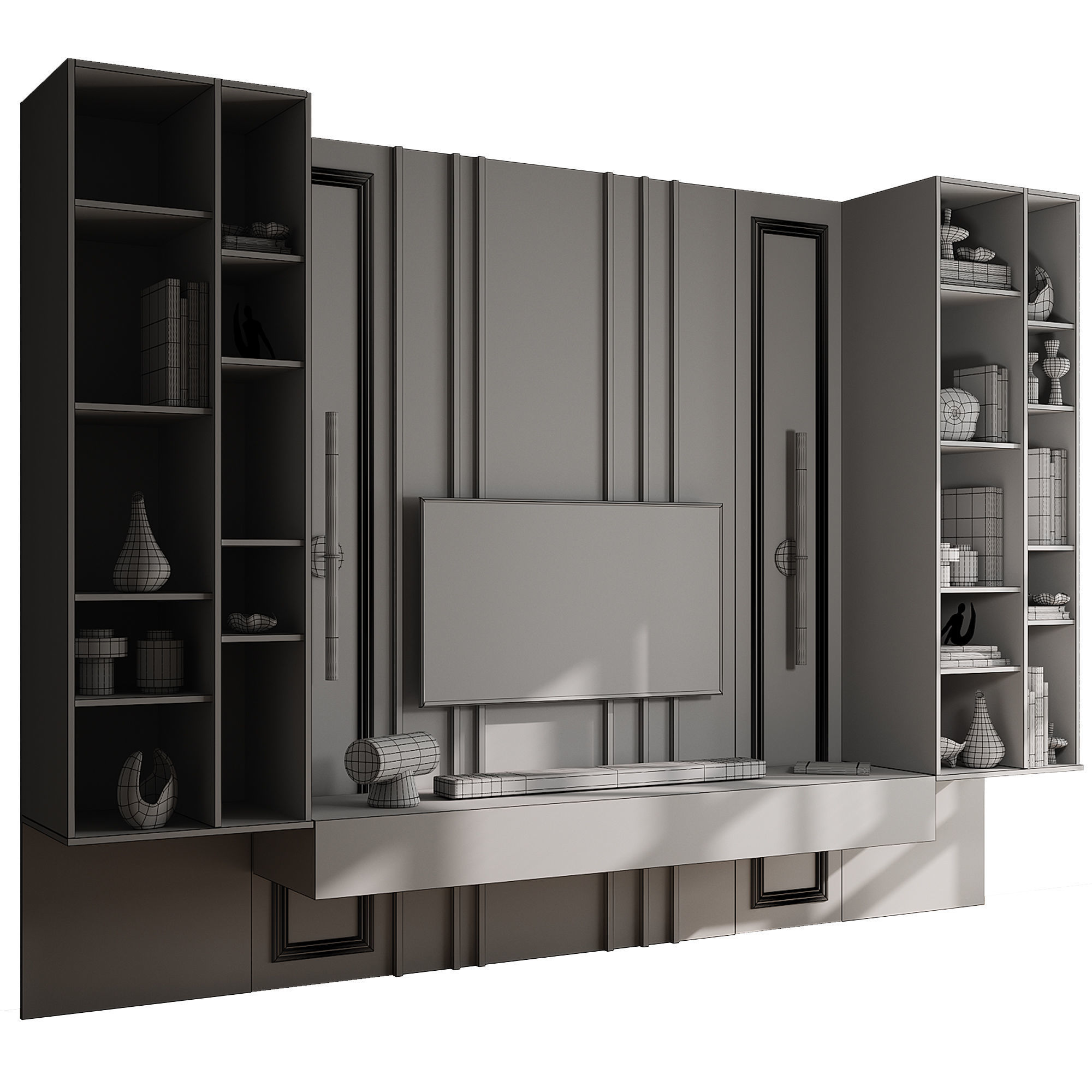 Tv wall collection 02 by dii _21