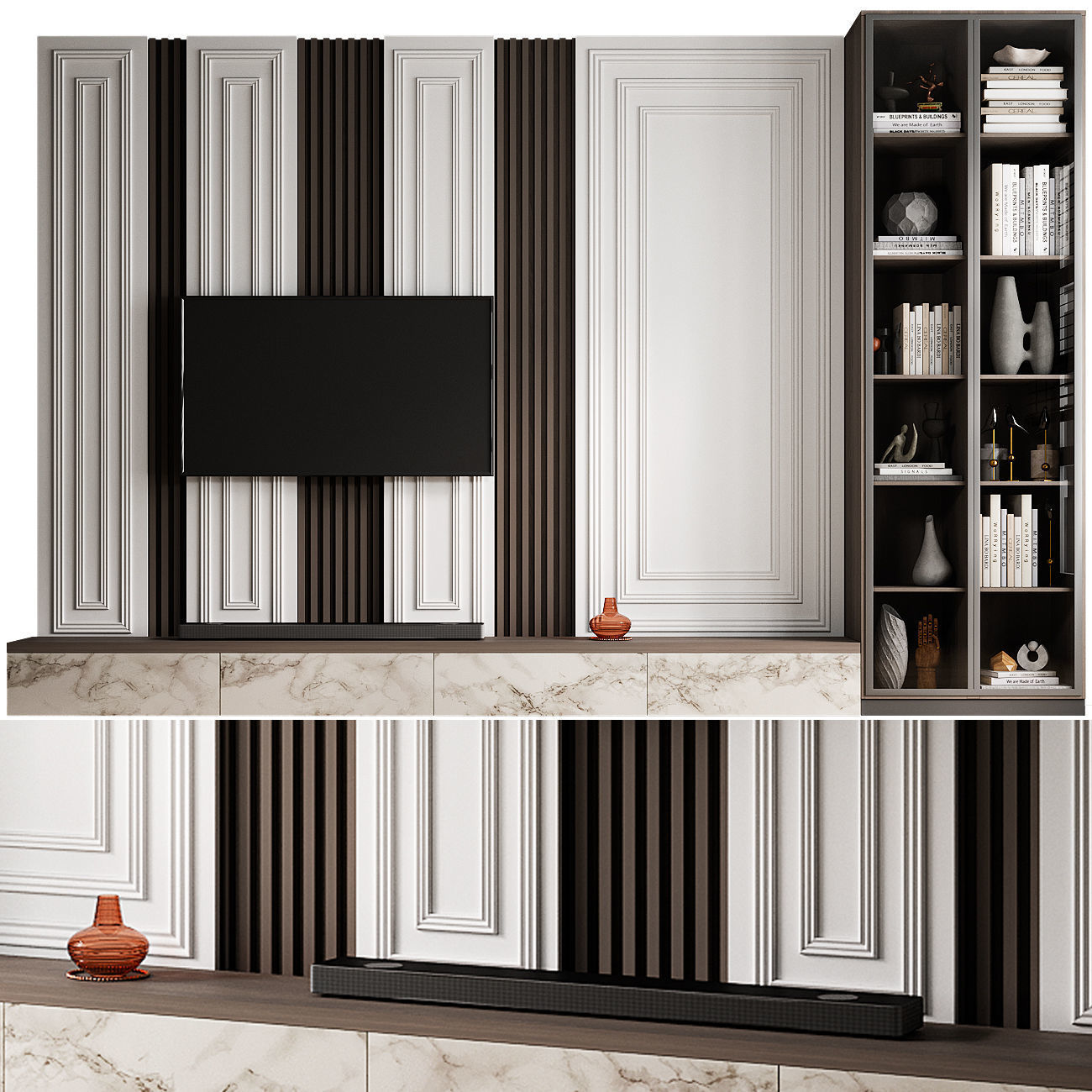 Tv wall collection 02 by dii _31