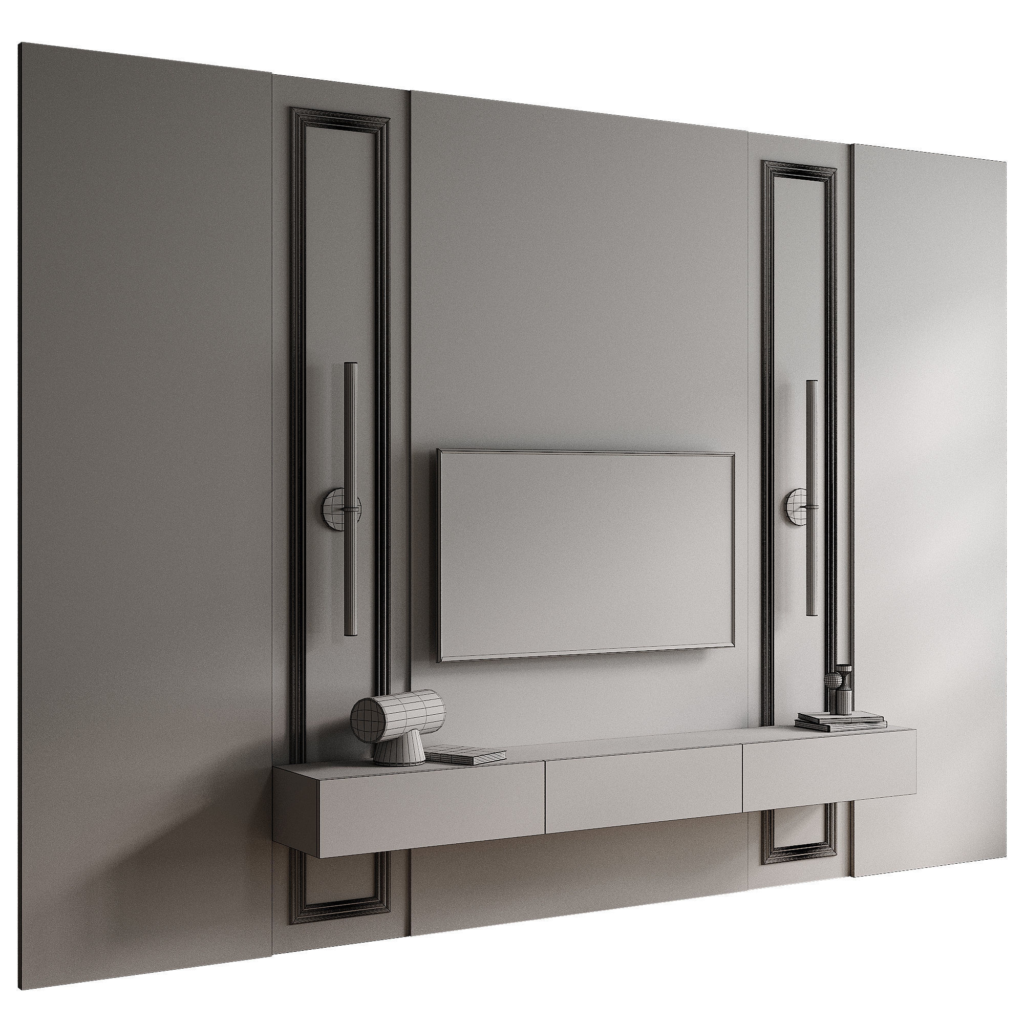 Tv wall collection 02 by dii _10