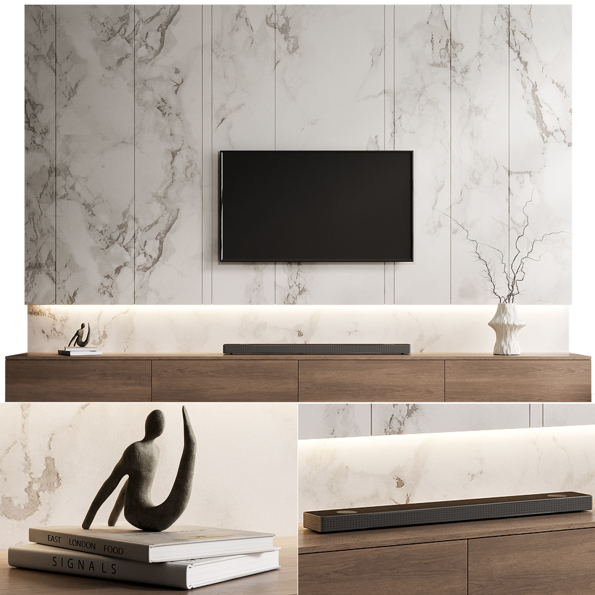Tv wall collection 02 by dii _28