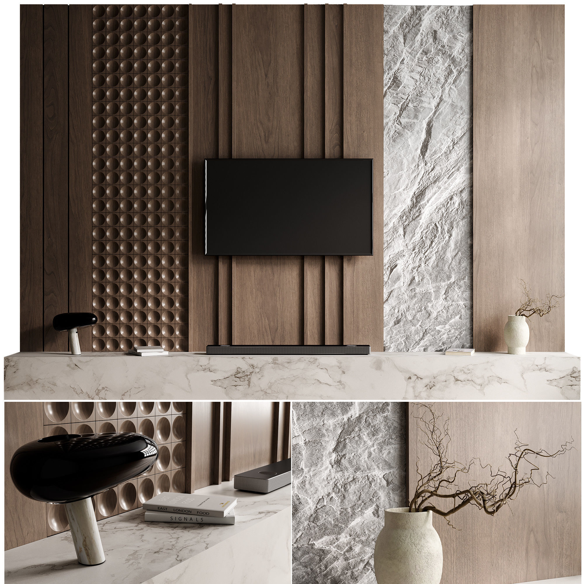 Tv wall collection 02 by dii _14