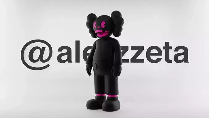 Kaws x Guggimon for Print