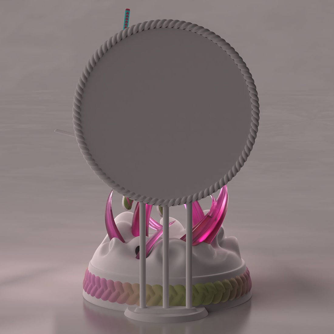 Kanroji Mitsuri 3D Model Ready to Print 3D print model_3