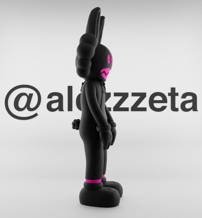 Kaws x Janky for Print 3D print model_29