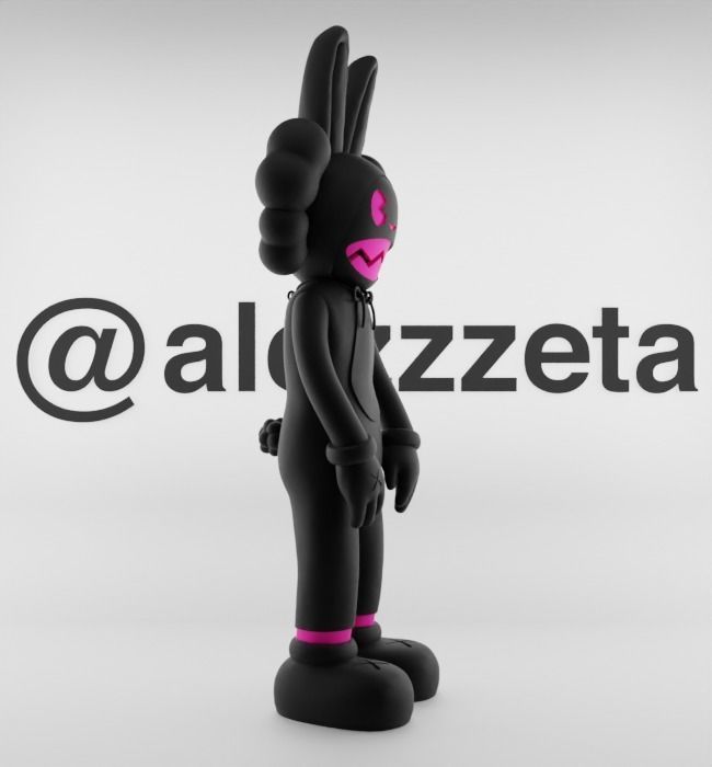 Kaws x Janky for Print 3D print model_30