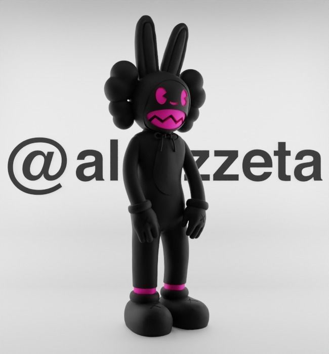 Kaws x Janky for Print 3D print model_34