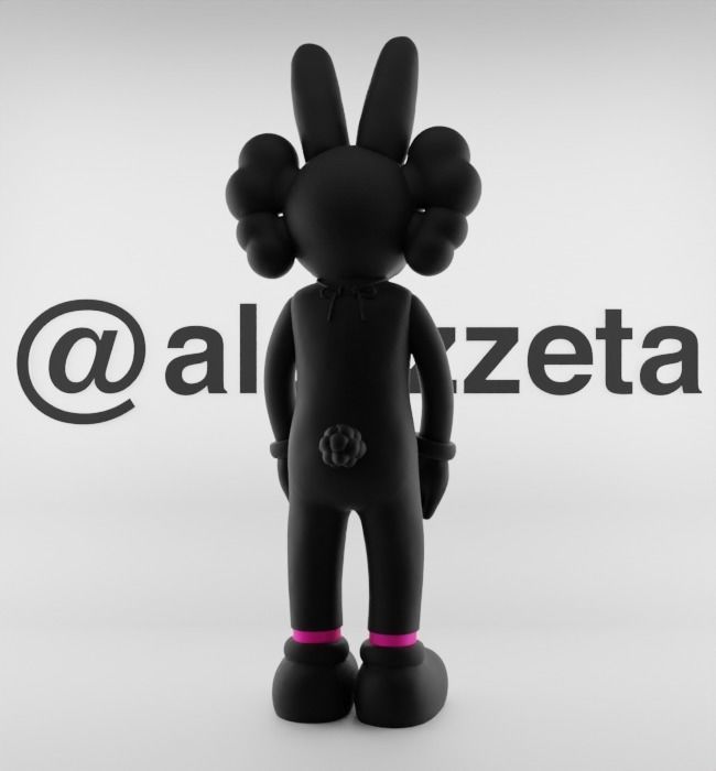 Kaws x Janky for Print 3D print model_20