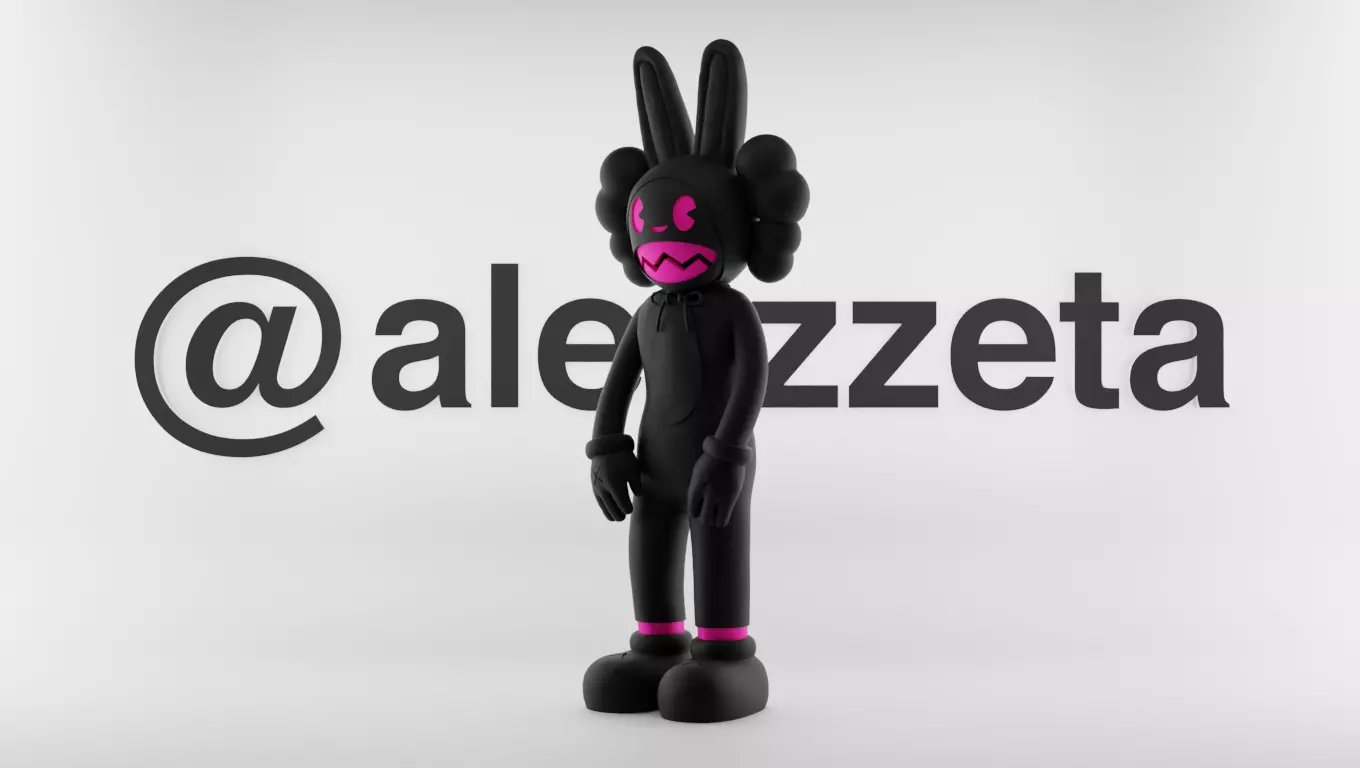 Kaws x Janky for Print 3D print model_0