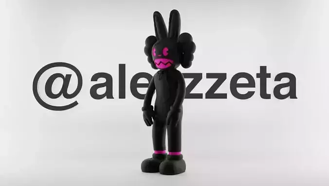 Kaws x Janky for Print