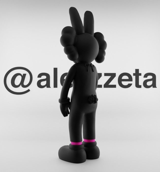 Kaws x Janky for Print 3D print model_15