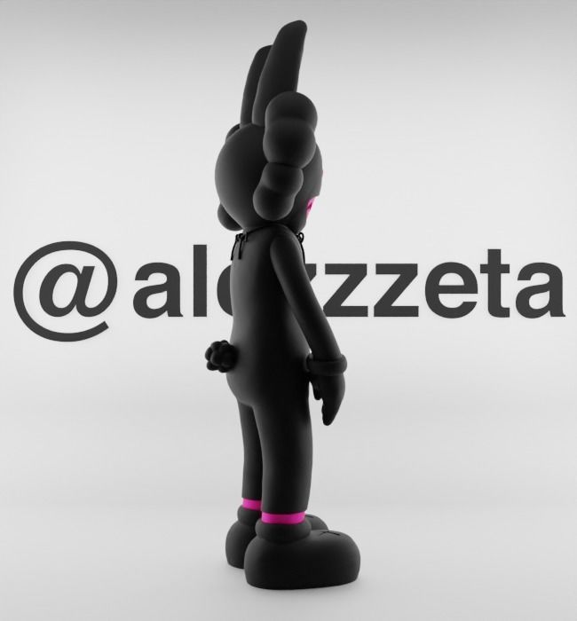 Kaws x Janky for Print 3D print model_26