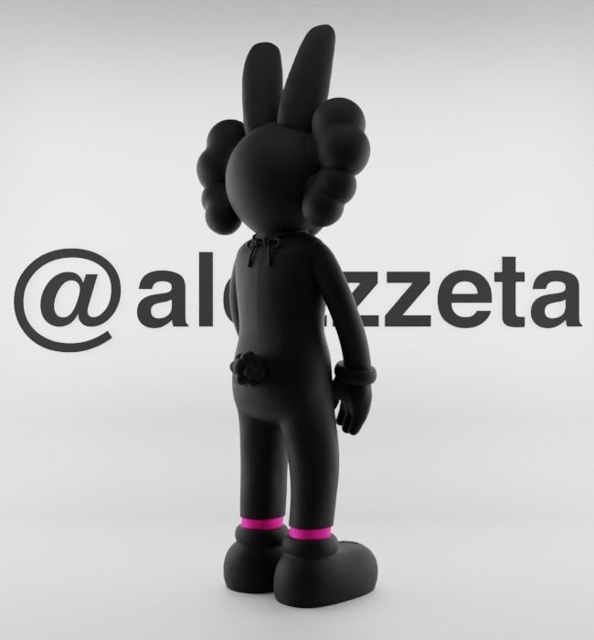 Kaws x Janky for Print 3D print model_23