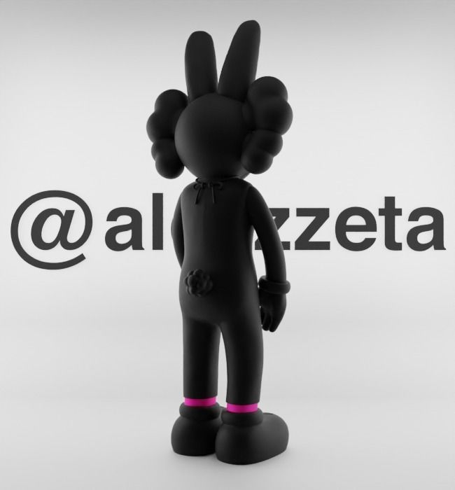 Kaws x Janky for Print 3D print model_22