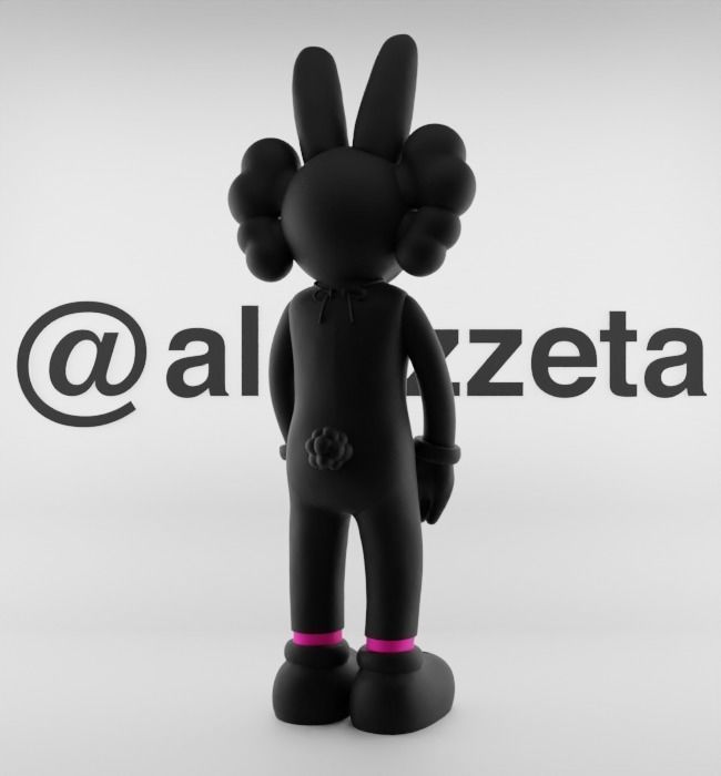 Kaws x Janky for Print 3D print model_21