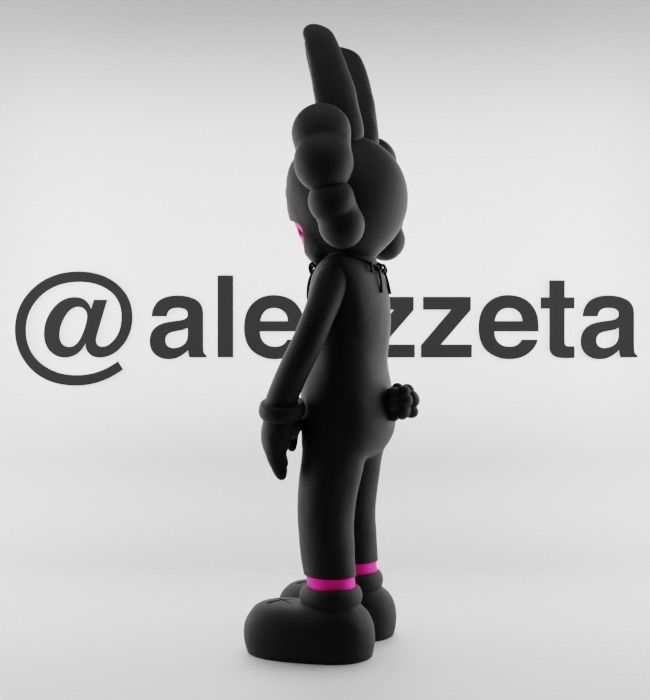 Kaws x Janky for Print 3D print model_12