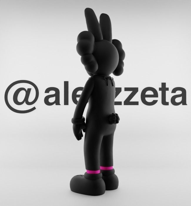 Kaws x Janky for Print 3D print model_14