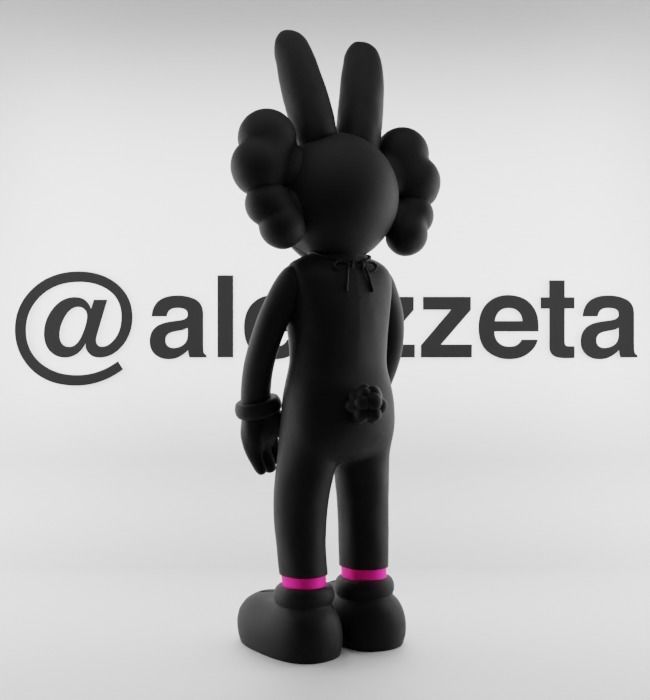Kaws x Janky for Print 3D print model_16