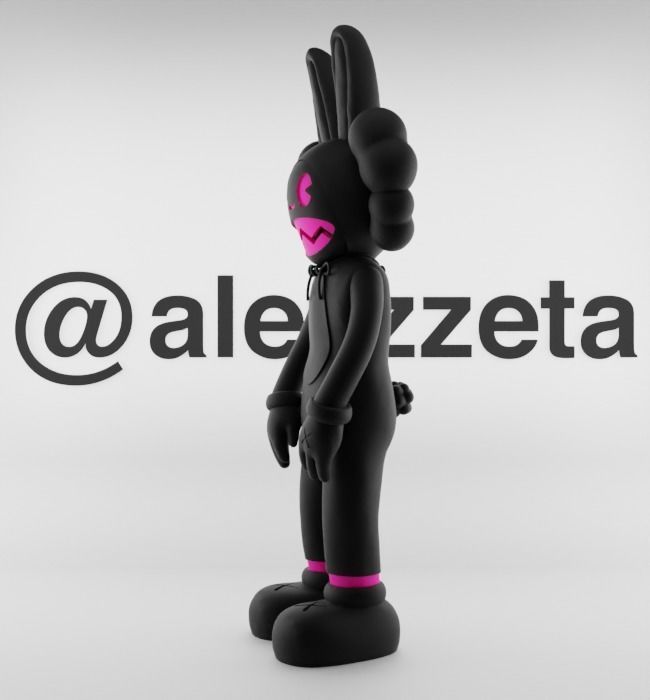 Kaws x Janky for Print 3D print model_8