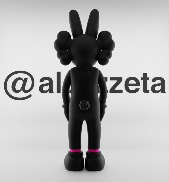 Kaws x Janky for Print 3D print model_19