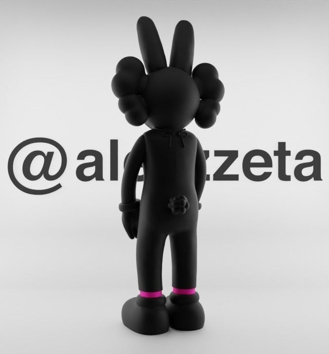Kaws x Janky for Print 3D print model_17