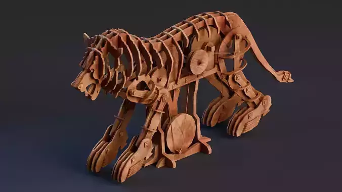 Da Vinci Inventions - Mechanical Lion