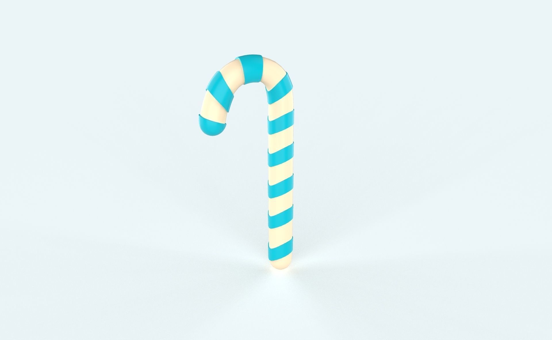 Cartoon Candy 02  Low-poly 3D model_12