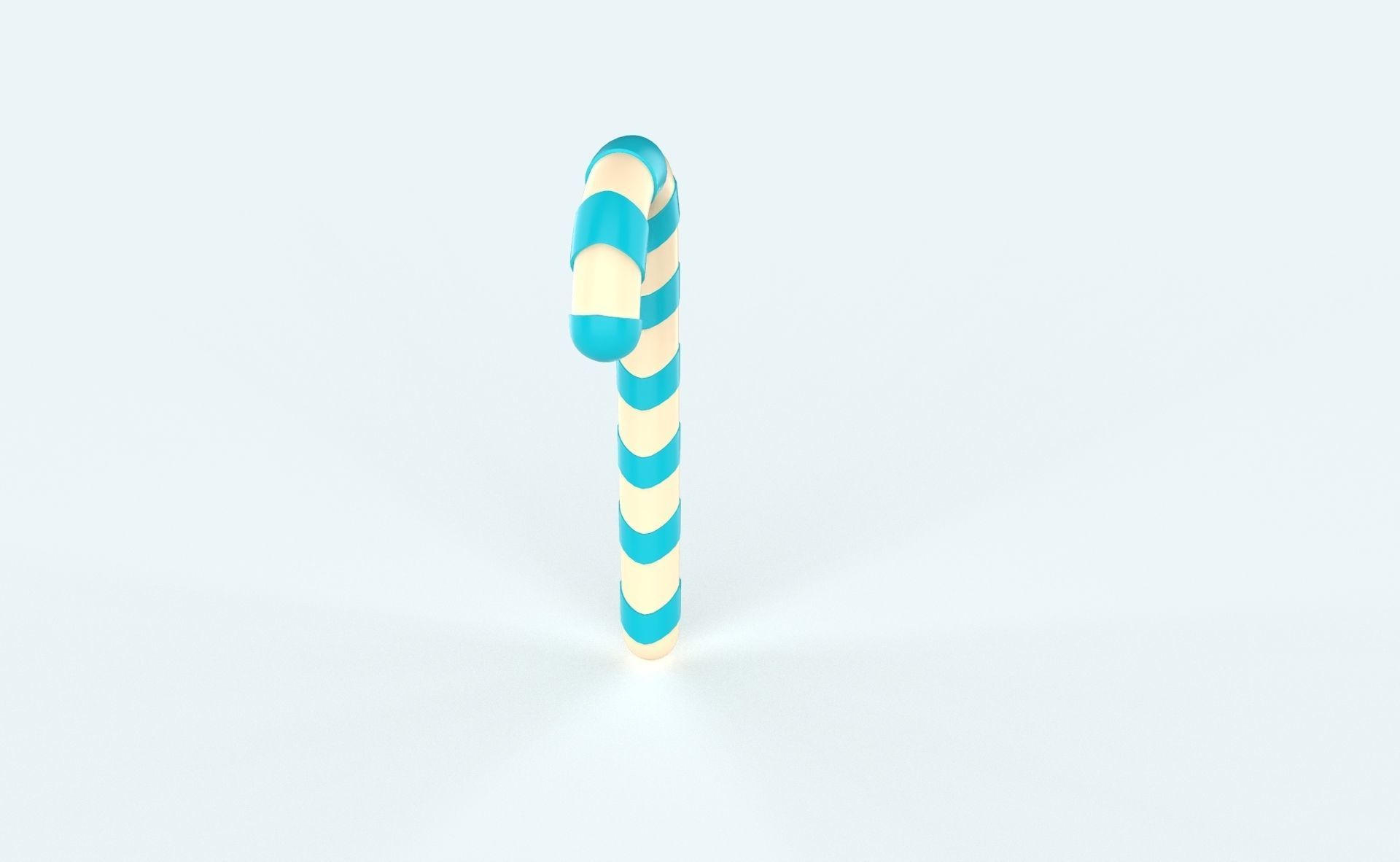 Cartoon Candy 02  Low-poly 3D model_10