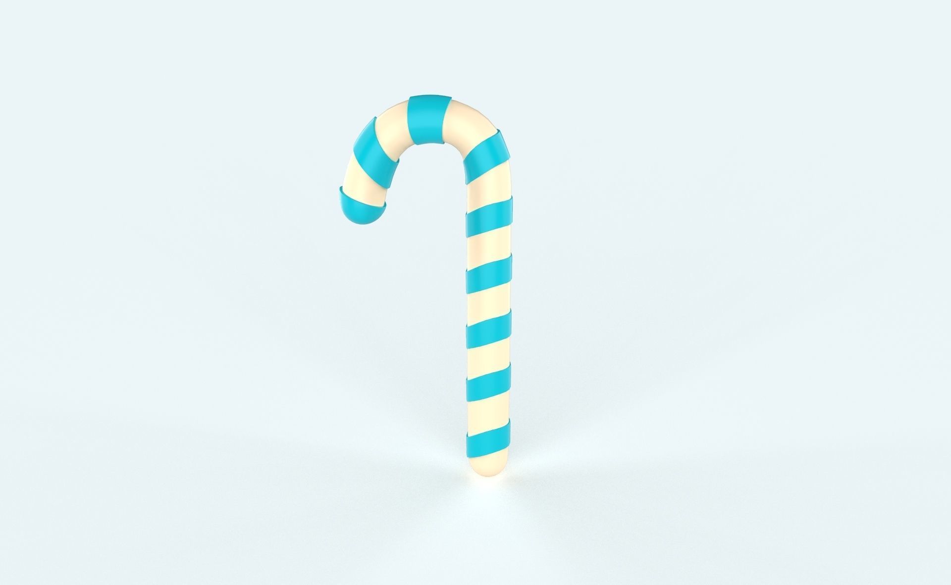 Cartoon Candy 02  Low-poly 3D model_13