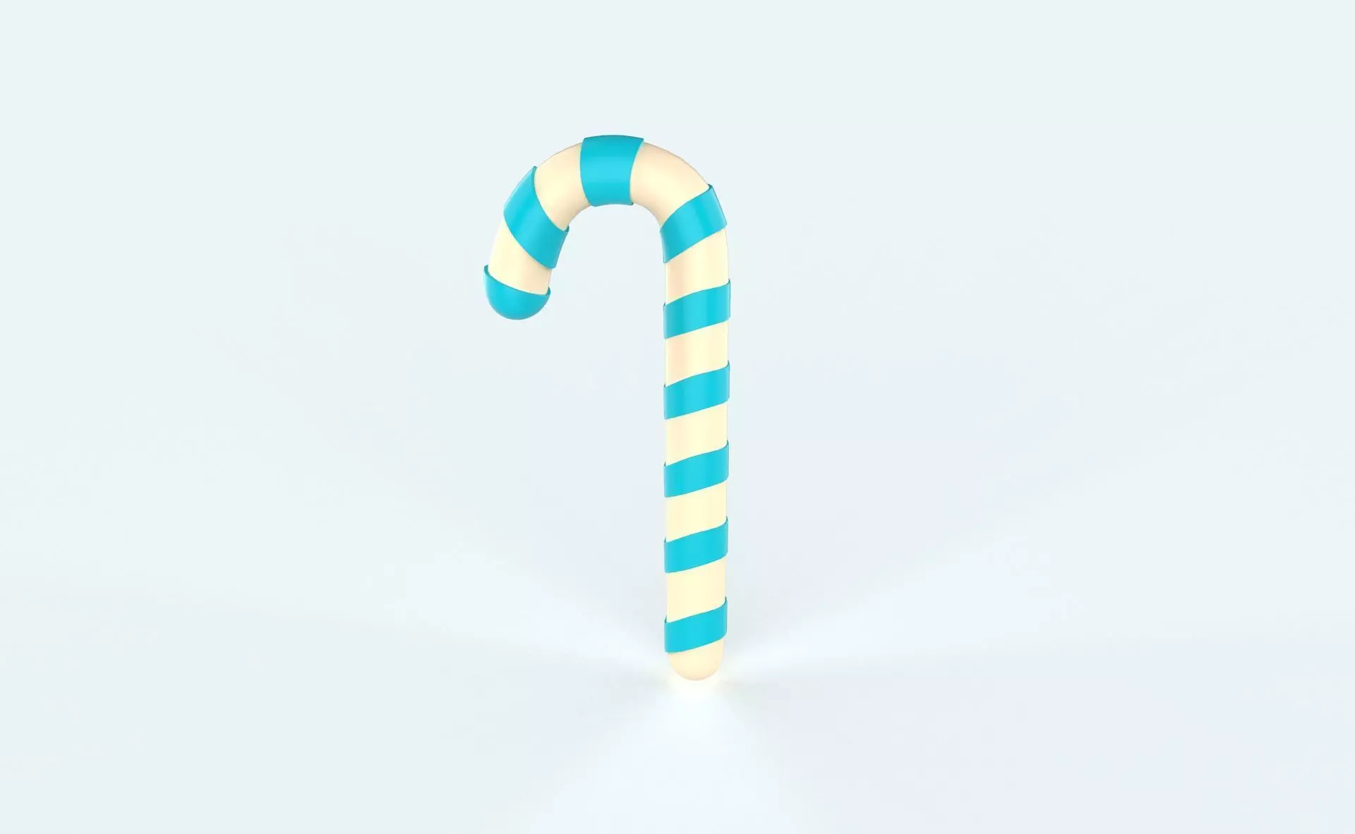 Cartoon Candy 02  Low-poly 3D model_0