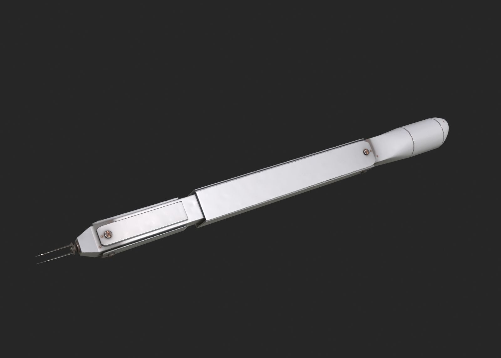 Isra UVision Hero120 Drone UAV Loitering Munition Low-poly 3D model_6