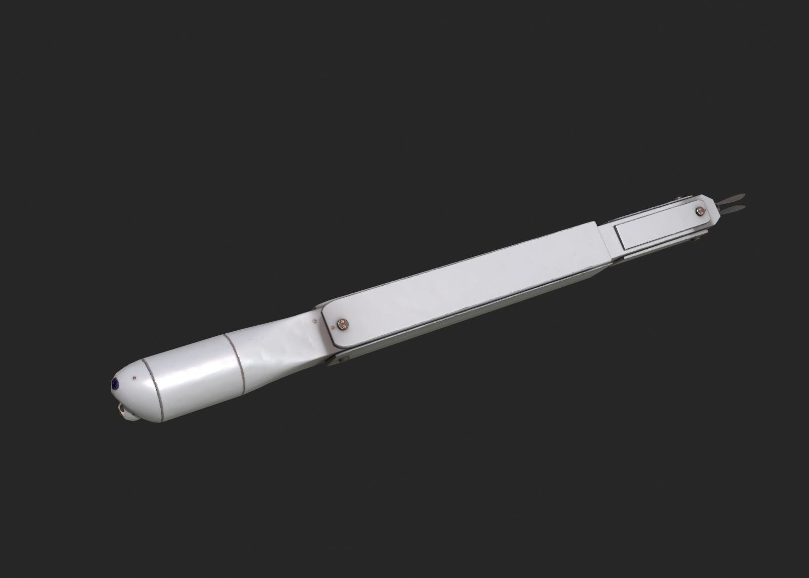 Isra UVision Hero120 Drone UAV Loitering Munition Low-poly 3D model_7