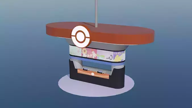 Paldean Pokemon Center 3D model