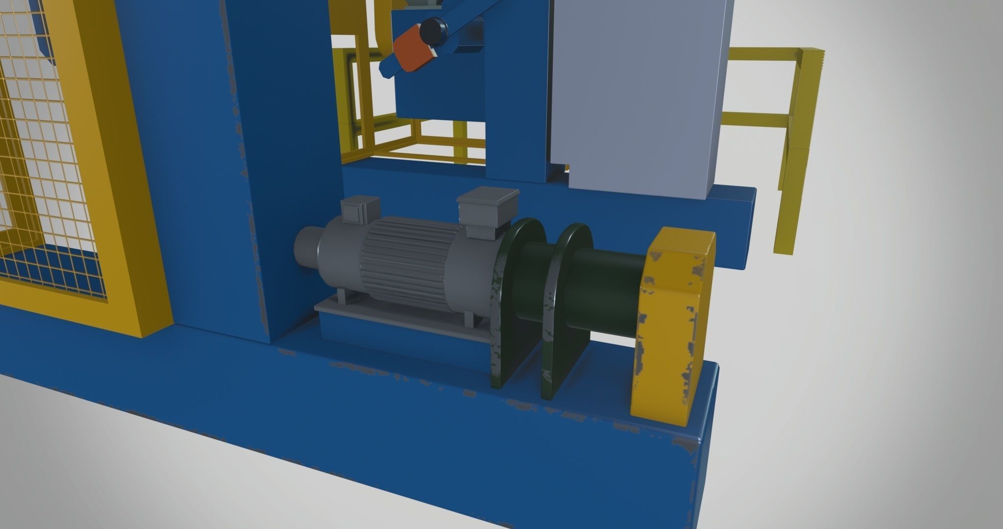 Rolling Machine 3D model_5