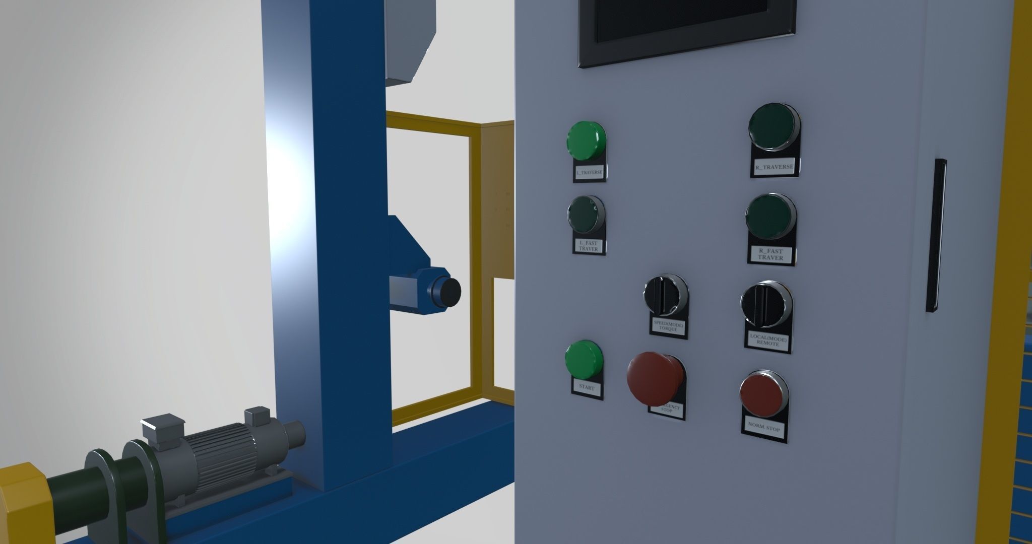 Rolling Machine 3D model_6