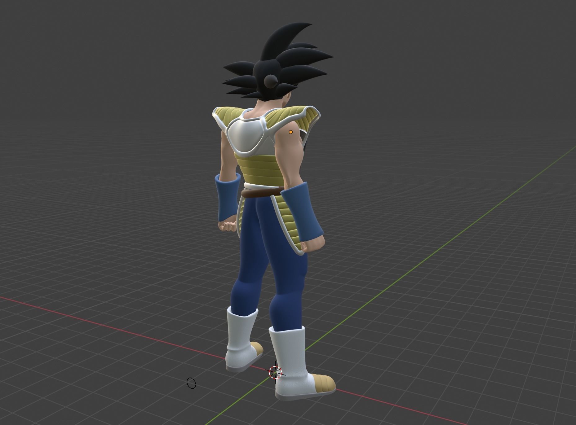 Bardock - Dragonball Super 3D model_6