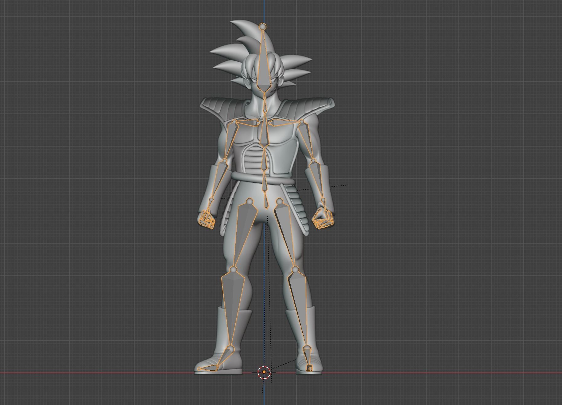 Bardock - Dragonball Super 3D model_12
