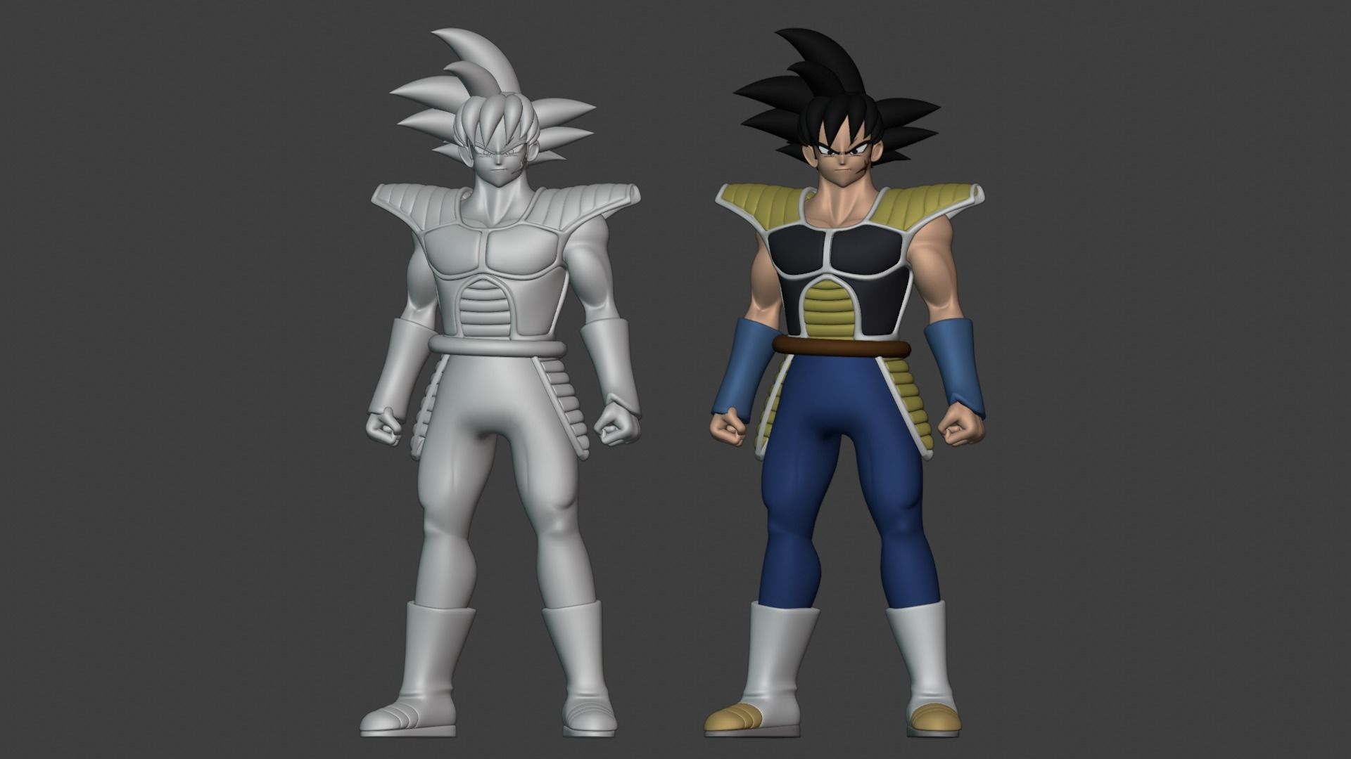Bardock - Dragonball Super 3D model_17
