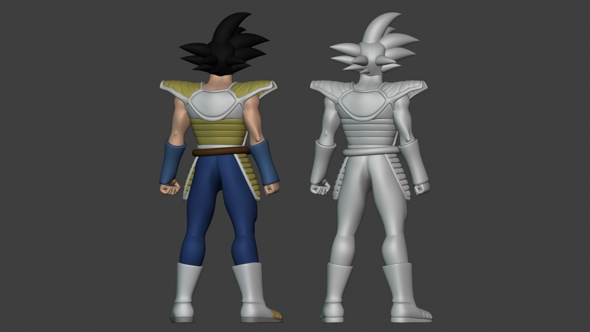Bardock - Dragonball Super 3D model_18