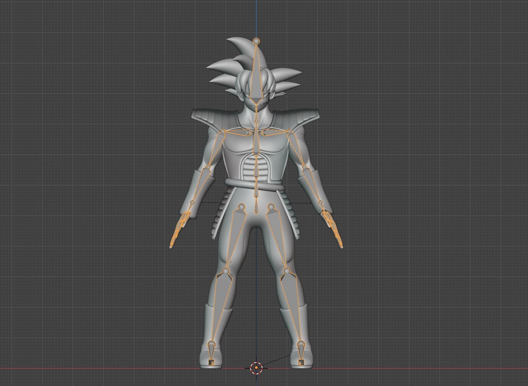 Bardock - Dragonball Super 3D model_13