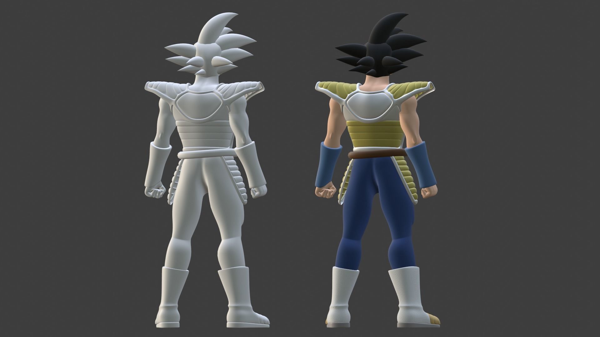 Bardock - Dragonball Super 3D model_16