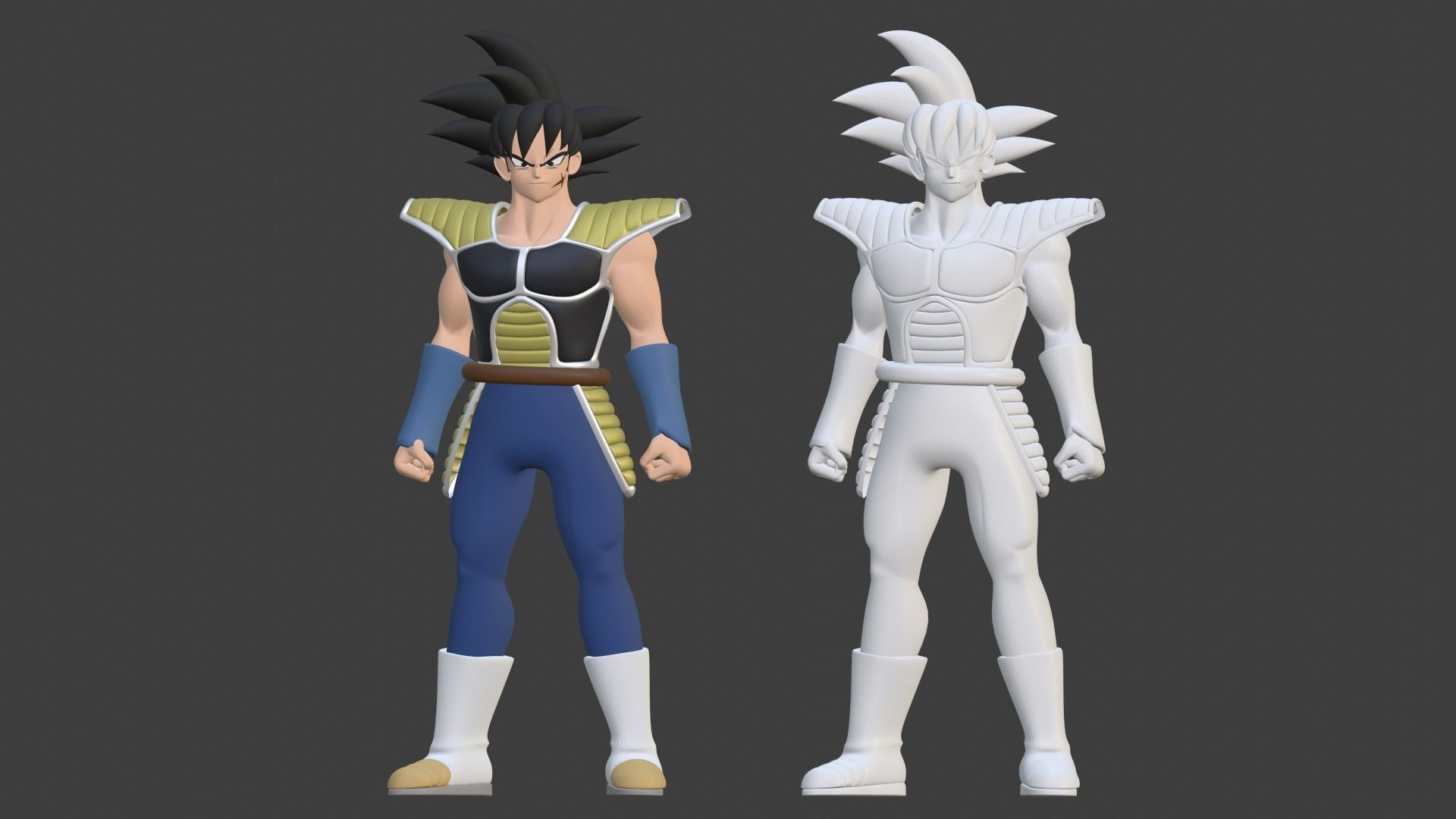 Bardock - Dragonball Super 3D model_15