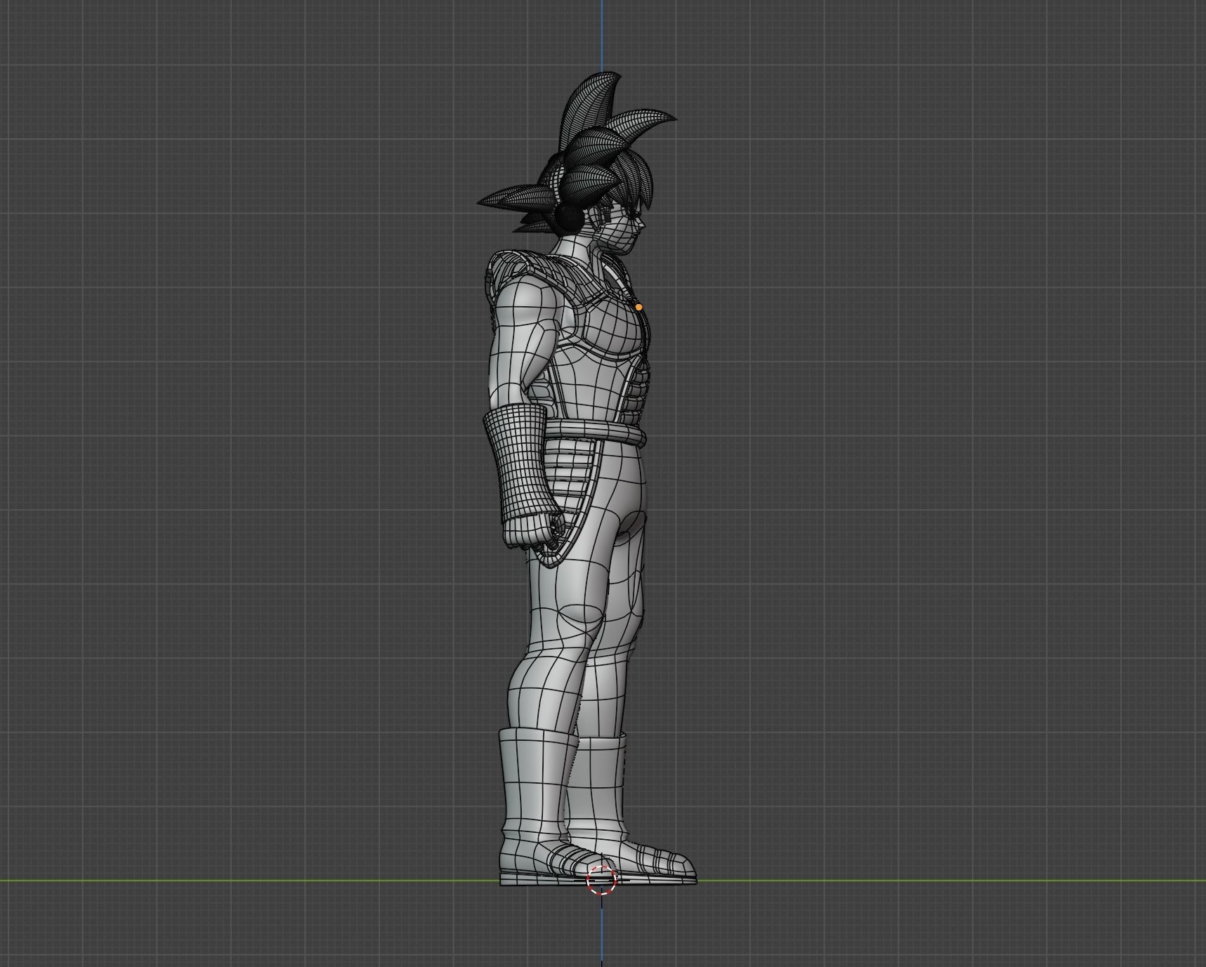 Bardock - Dragonball Super 3D model_11