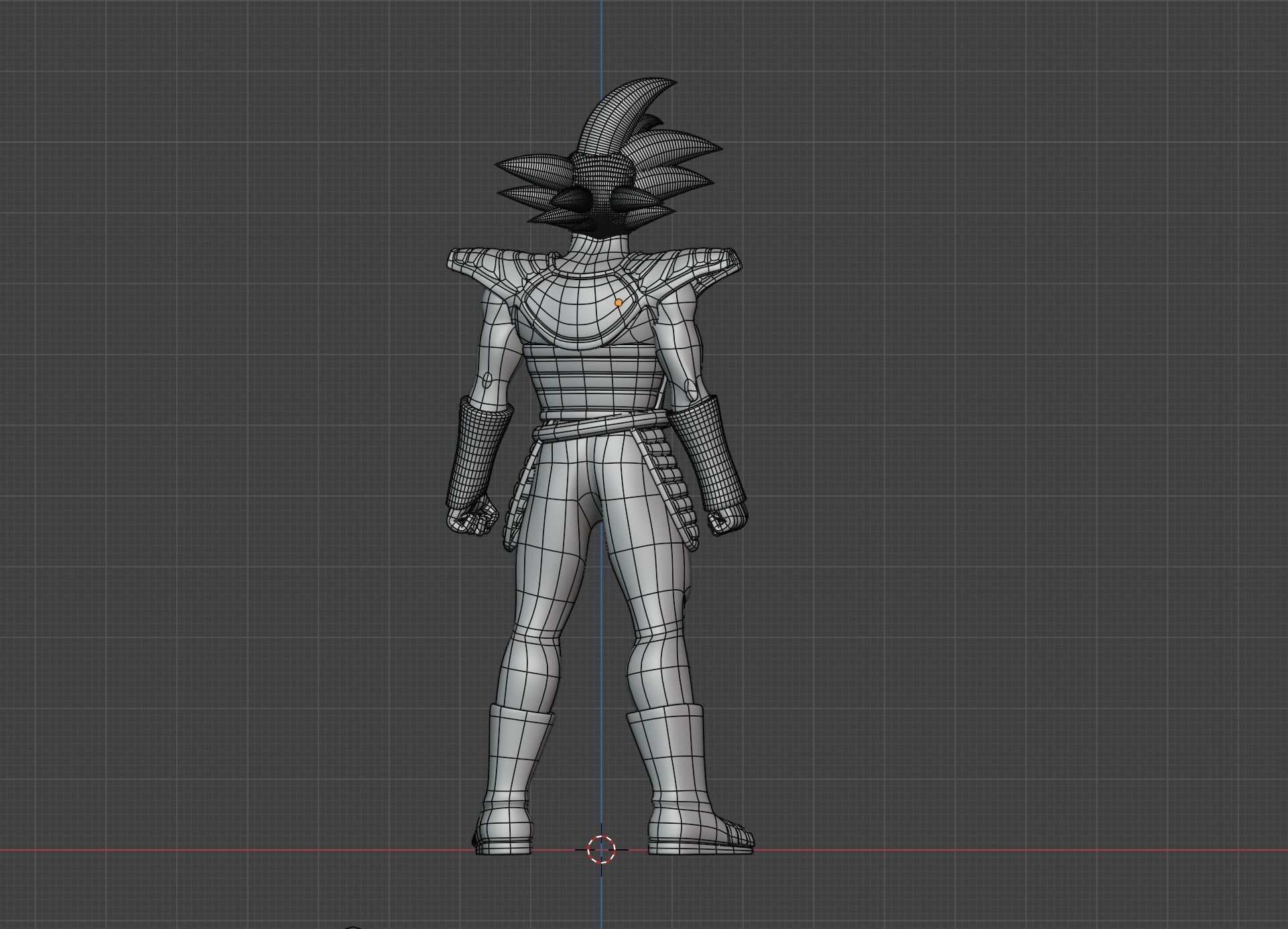 Bardock - Dragonball Super 3D model_10