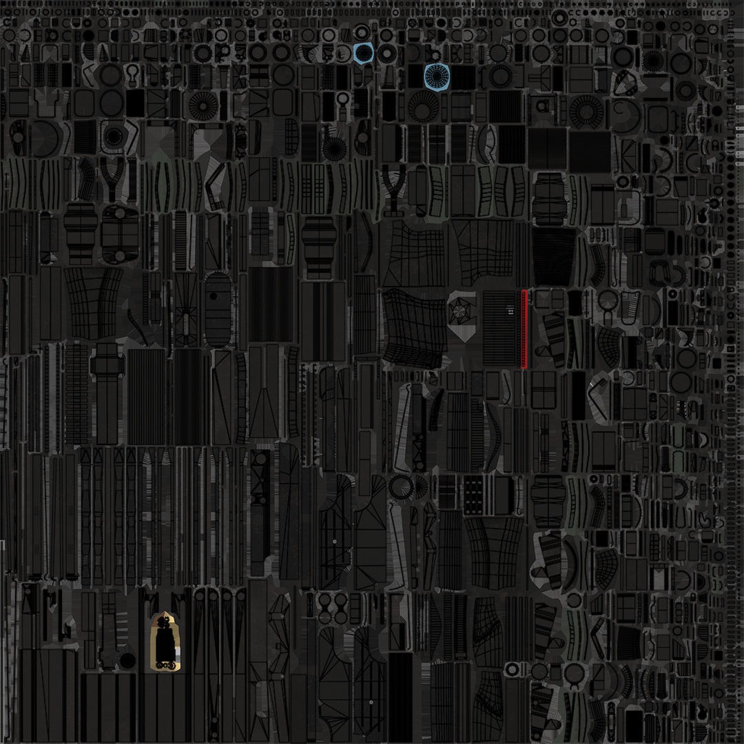 Machine Gun 07 All PBR Unity UE Textures Included Low-poly 3D model_64