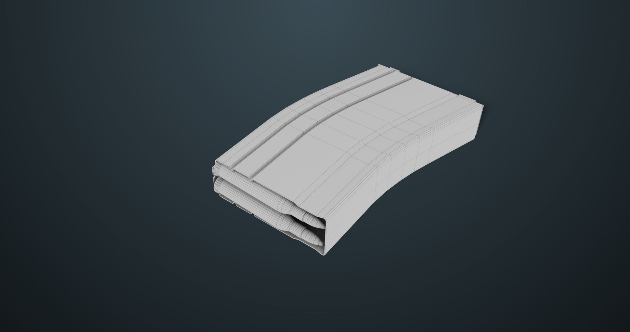 Machine Gun 07 All PBR Unity UE Textures Included Low-poly 3D model_47