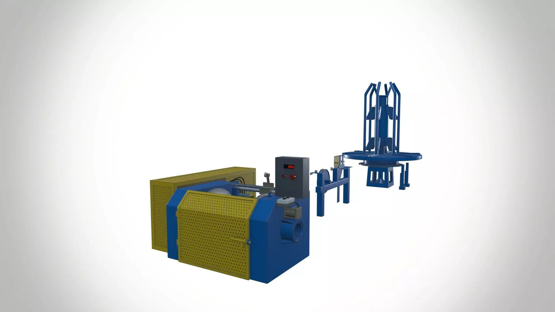 Wire binding Machine 3D model