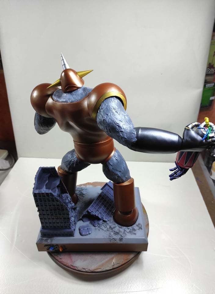 King Gori saucer beast from Grendizer 3D print model_1