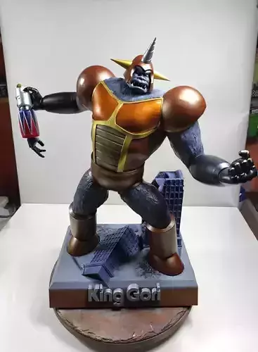 King Gori saucer beast from Grendizer 3D print model