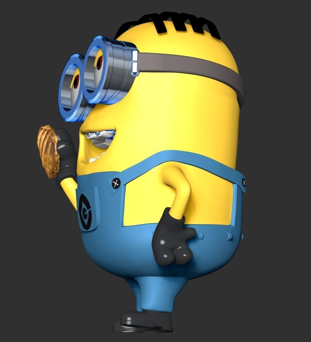 Dave - Despicable Me 3D print model_5