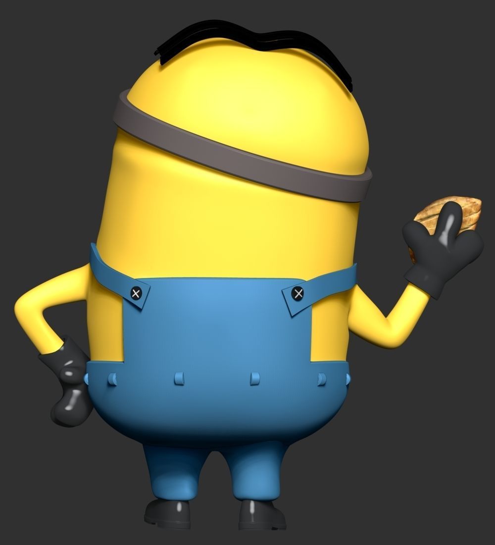 Dave - Despicable Me 3D print model_8